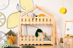 Łóżko domek piętrowe KAIKO B