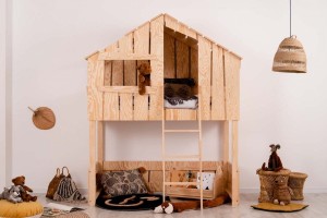 Łóżko  piętrowe z antresoląTED A