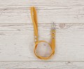 Uwiąz dla Hobby Horse z taśmy – musztardowy