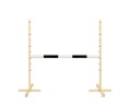 Przeszkoda skokowa do Hobby Horse 120cm - belka czarna