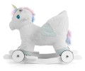 Mięciutki konik na biegunach Jednorożec | white