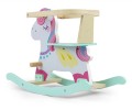 Drewniany konik na biegunach | Unicorn