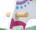 Drewniany konik na biegunach | Unicorn