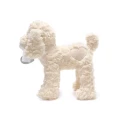 Pluszowy piesek Maltipoo 35 cm z serduszkiem na imię dziecka